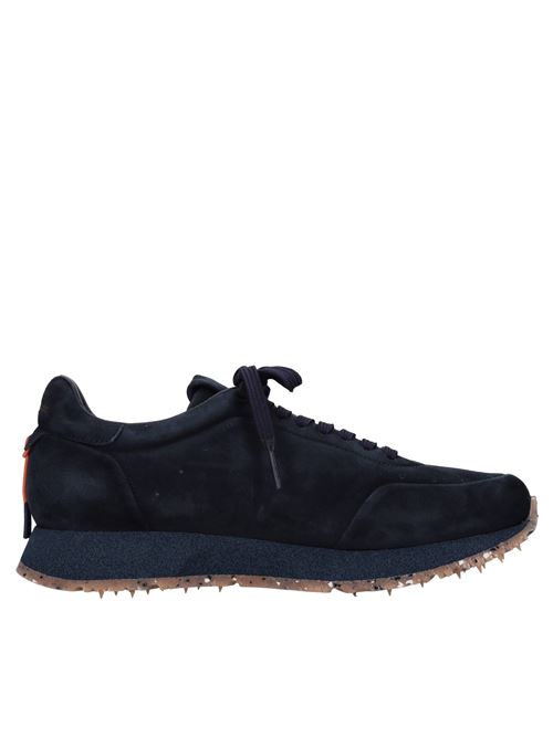 Sneakers in camoscio BARRACUDA | BU3373A CAM.VINTAGENAVY